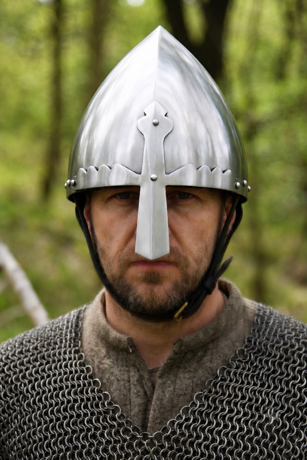 Frühmittelalter Nasalhelm - Schaukampftauglich
