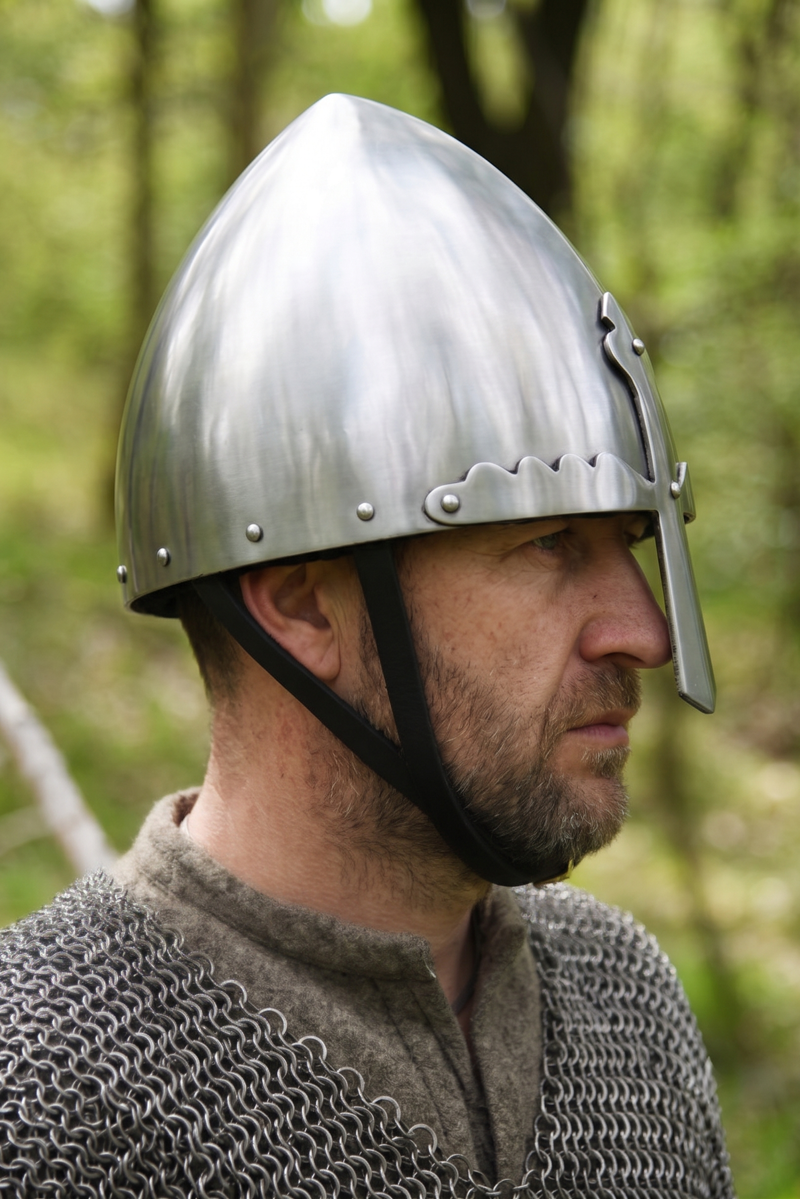 Frühmittelalter Nasalhelm - Schaukampftauglich