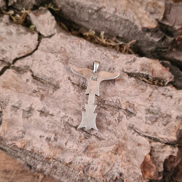Germanen Amulett Irminsul aus Silber
