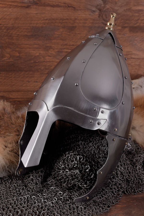 Germanen Spangenhelm mit Wangenklappen - Replik