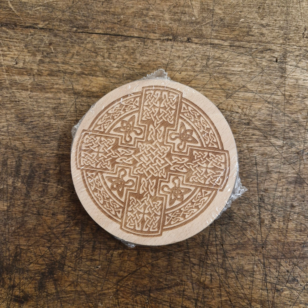 Beverage Coasters made of Beech Wood