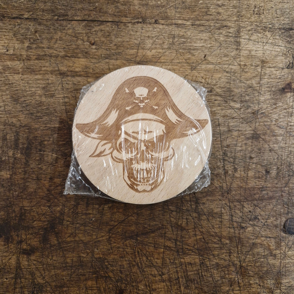 Beverage Coasters made of Beech Wood