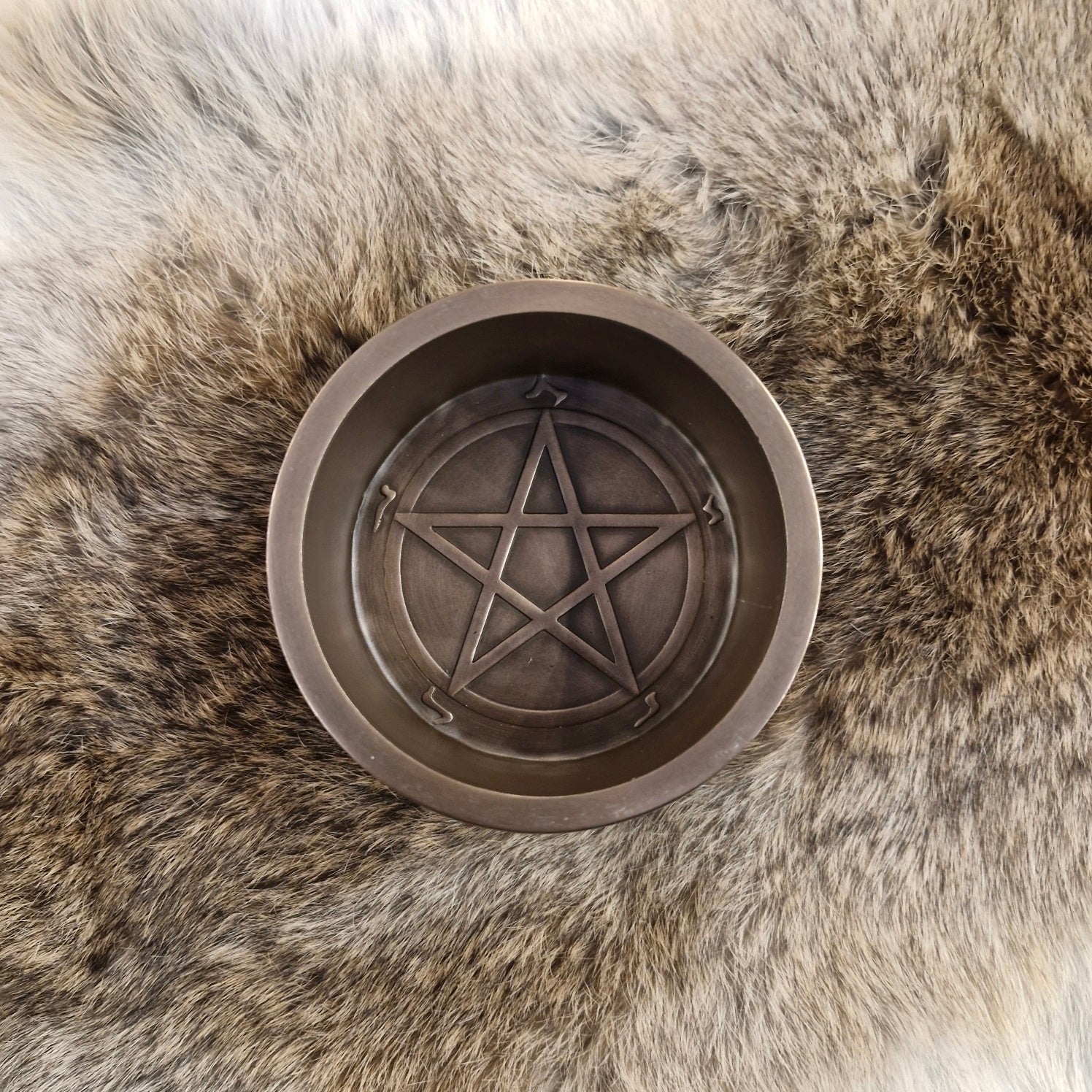 Gothic Dose Baphomet - bronze-plated