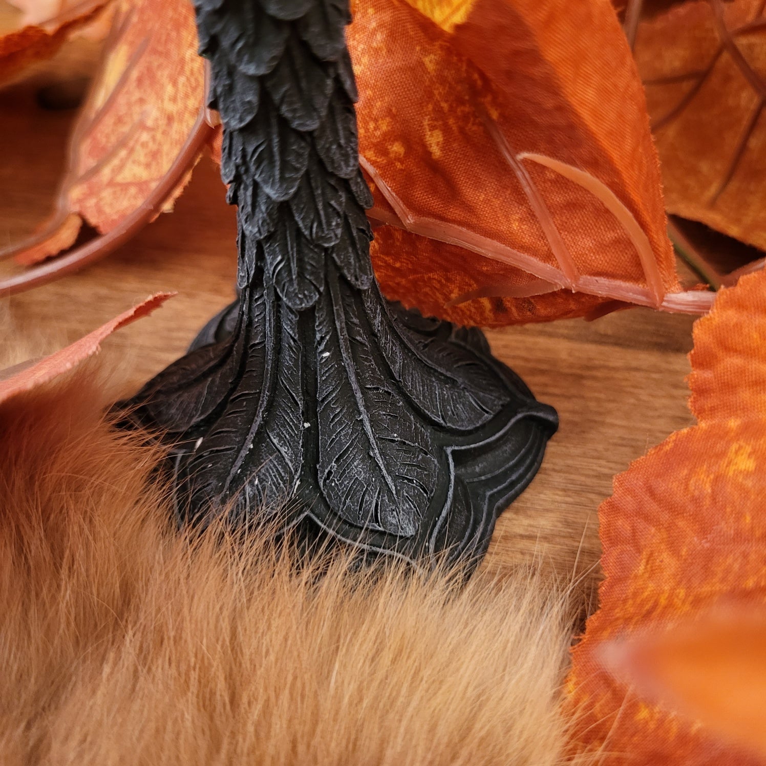 Gothic Weinglas Rabenschädel - handbemalt