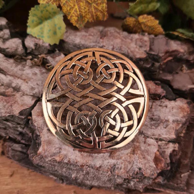 Large Celtic Bronze Brooch
