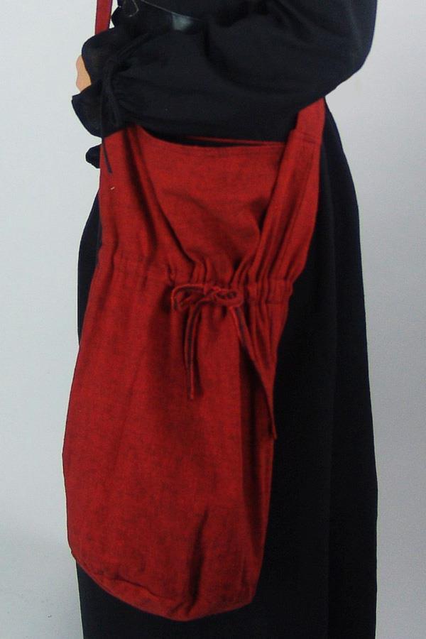 Large Medieval Cotton Shoulder Bag