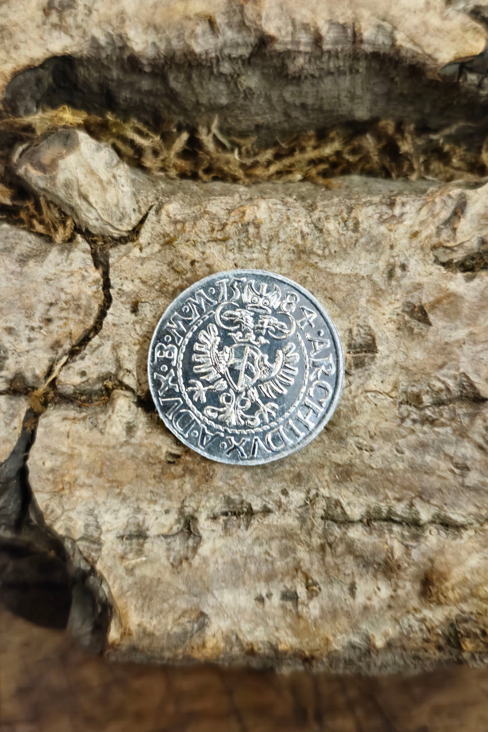 Guldengroschen von Rudolf II. - Replik