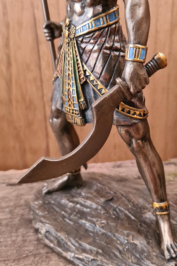Horus Ägyptischer Gott des Himmels - handbemalt