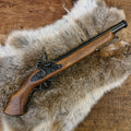 Italian Flintlock Pistol with Wooden Handle - Decoration