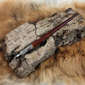 Birchwood calligraphy pen with mahogany finish