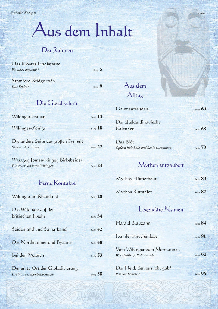Karfunkel Codex No. 23 Vikings 2