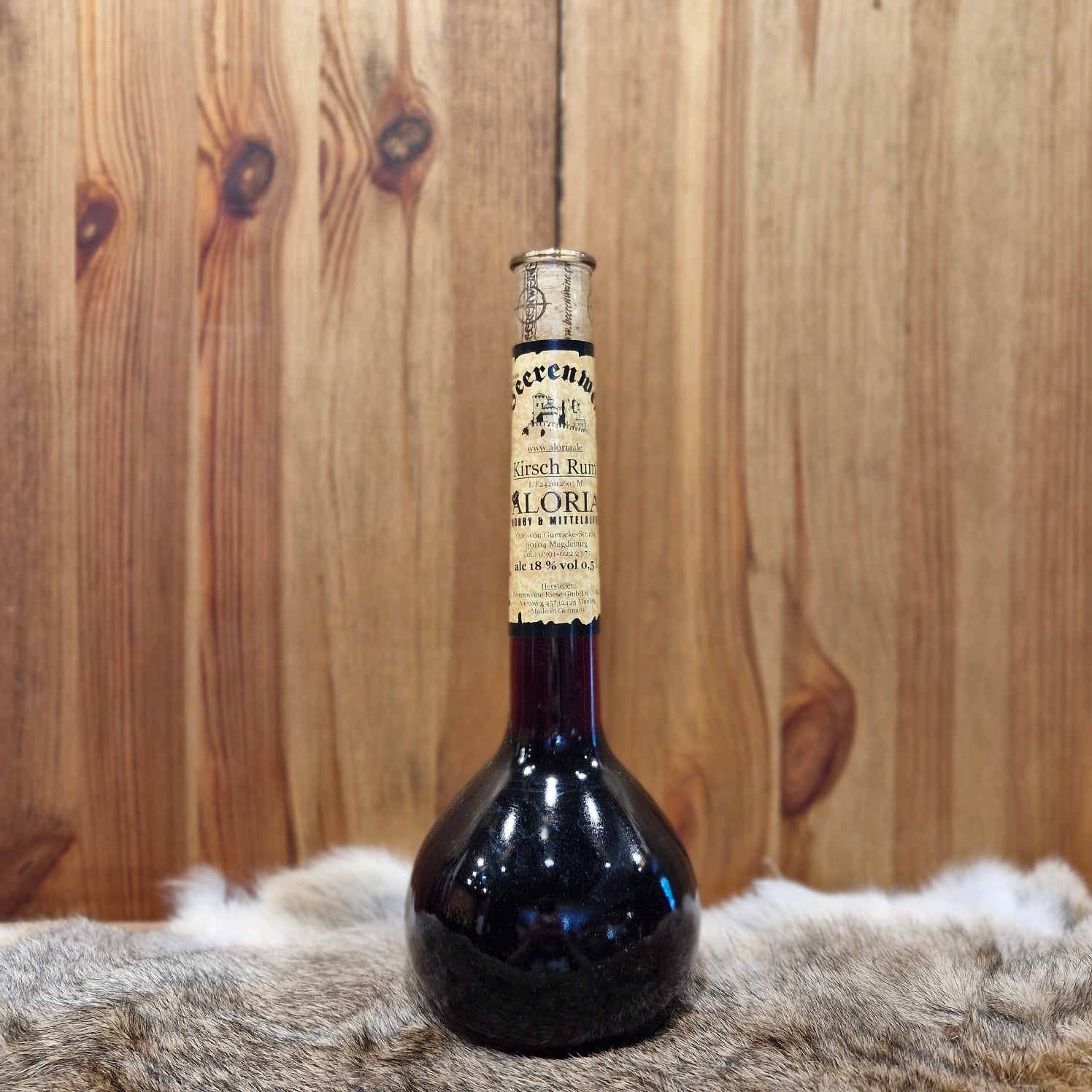 Karibische Kirsche - Kirsch Rum in Elixierflasche