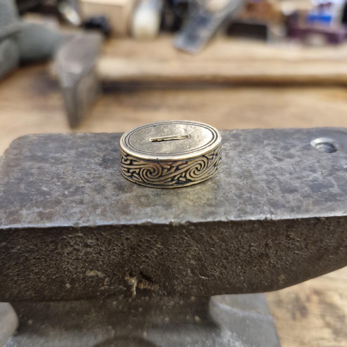 Celtic Bronze Ferrules for DIY Knife Making