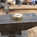 Kelten Zwinge aus Bronze für DIY Messerbau