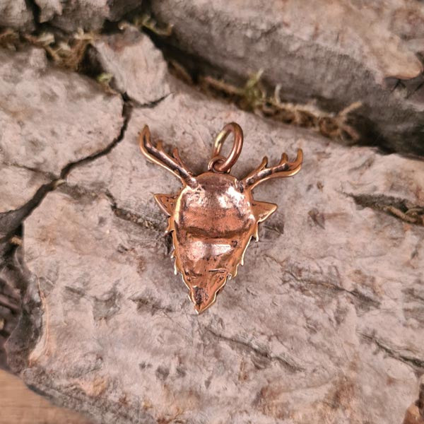 Kelten Amulett Cernunnos aus Bronze