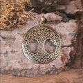 Kelten Amulett Yggdrasil aus Bronze