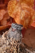 Kelten Ring Spiralen aus Silber