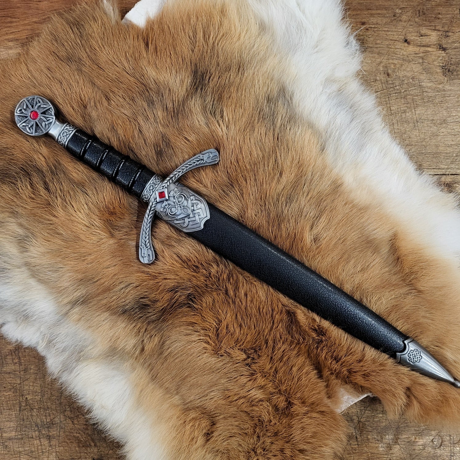Celtic Dagger with Celtic Cross