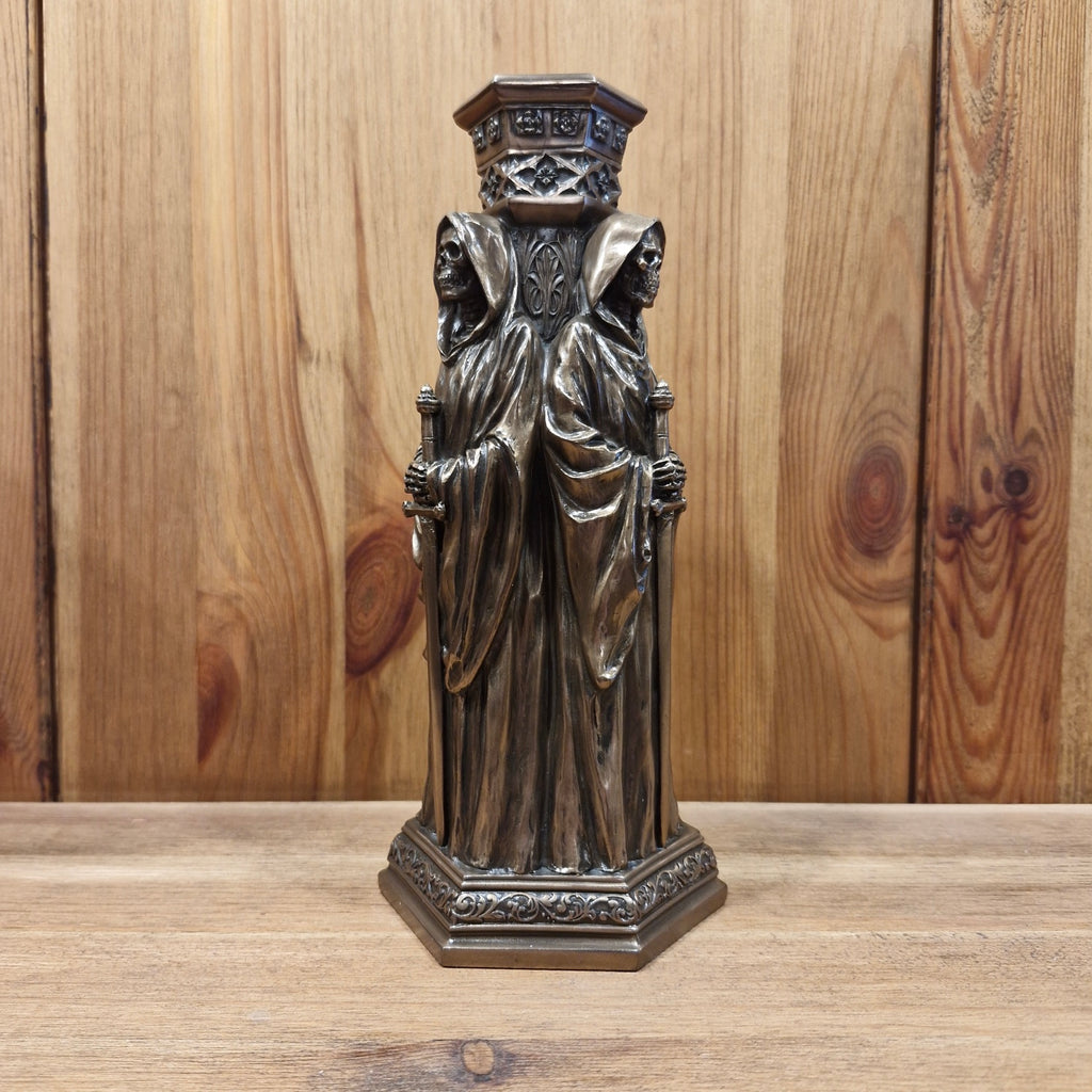 Kerzenständer Grim Reaper - bronziert
