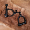 Small Medieval Handcuffs - hand-forged