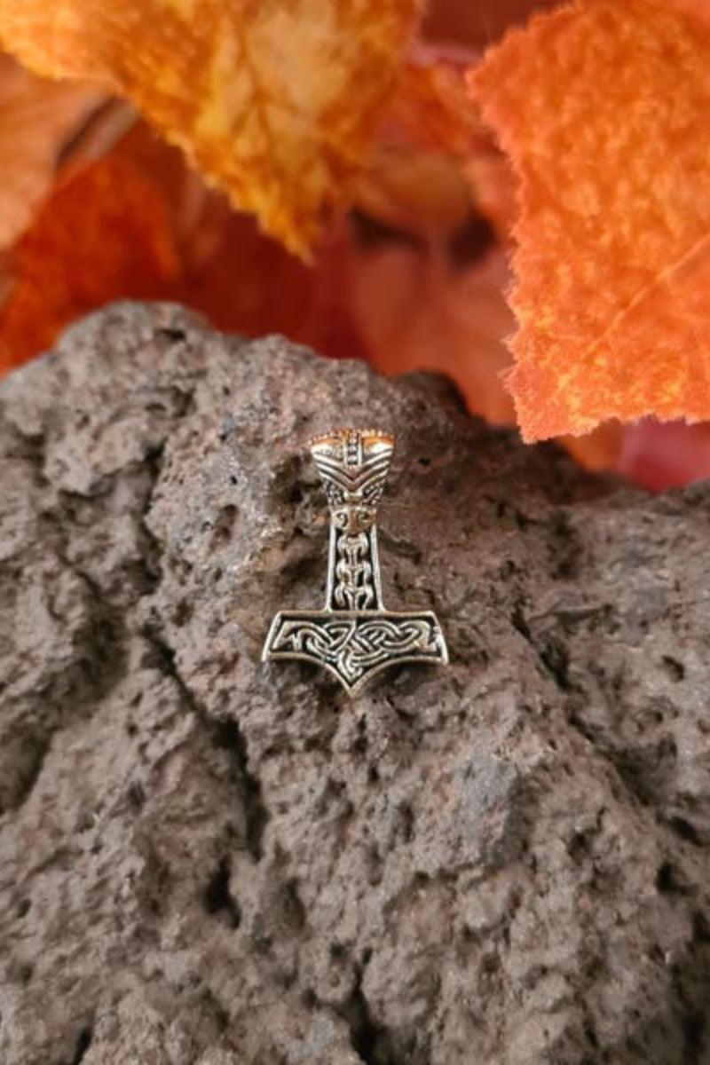 Small Thor's Hammer Einarr made of Bronze