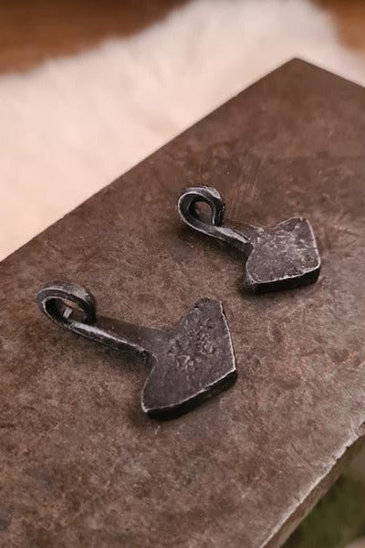 Small Thor's Hammer Replica Uppland made of Steel - Hand-forged