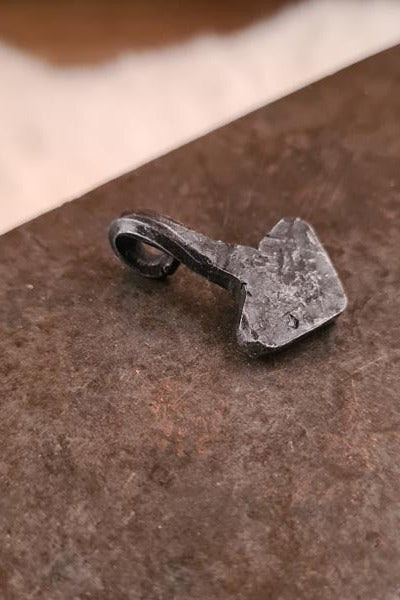Small Thor's Hammer Replica Uppland made of Steel - Hand-forged