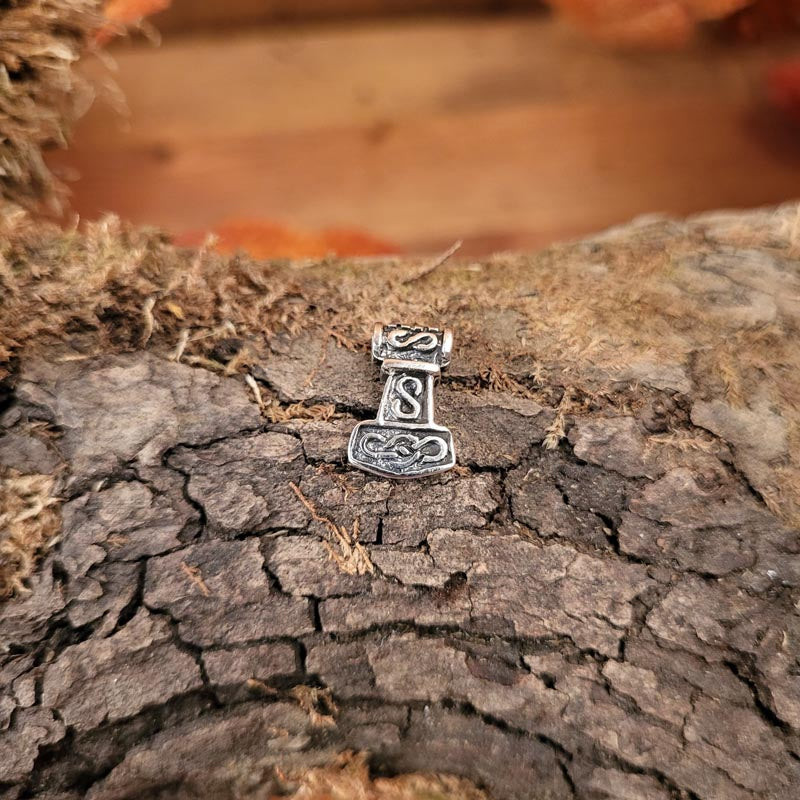 Kleiner Thorshammer Wiki aus Silber