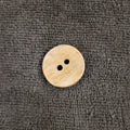 Cow horn button