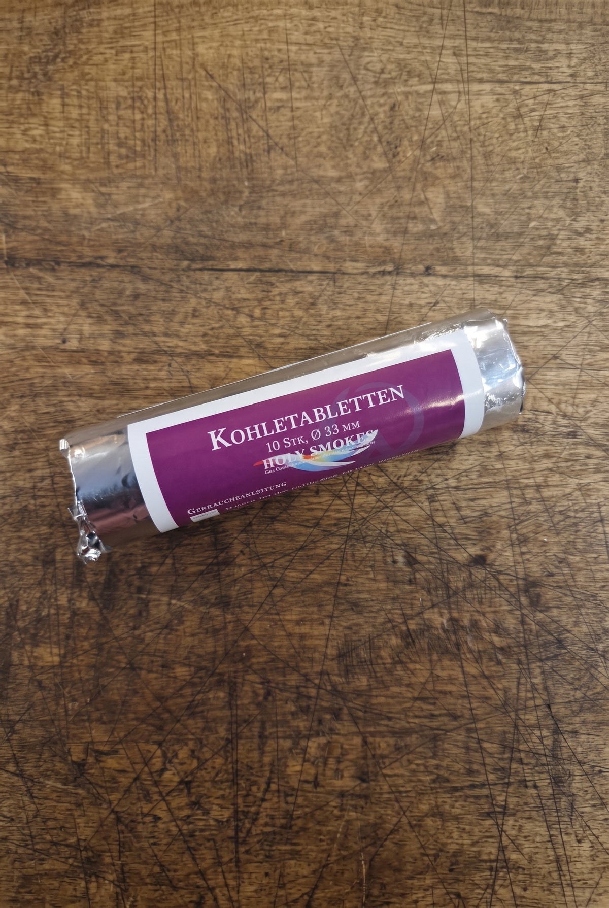 PAckung Kohletabletten 3,3 cm Durchmesser 10 Stück zum Räuchern