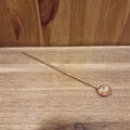 Copper spoon for incense mixtures