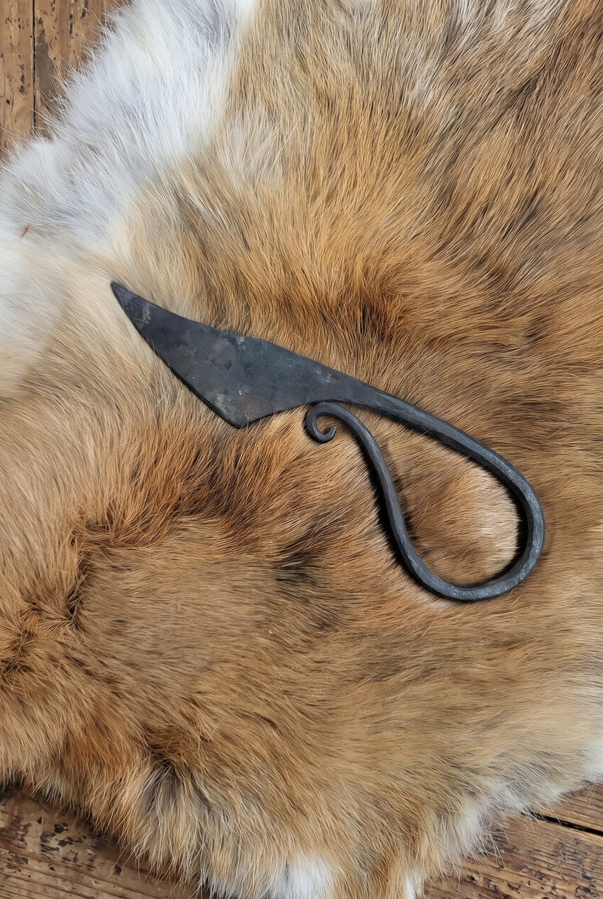 Kurze Mittelalter Gebrauchsmesser - handgeschmiedet