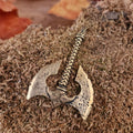 LARP Amulett Zwergenaxt aus Bronze