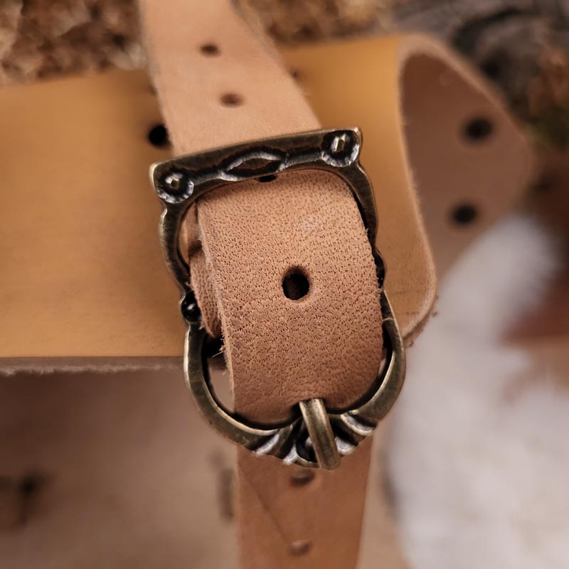 LARP Dwarf Leather Bracers