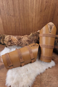 LARP Armschienen Zwerg aus Leder