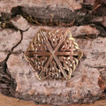LARP Dwarf Brooch made of Bronze