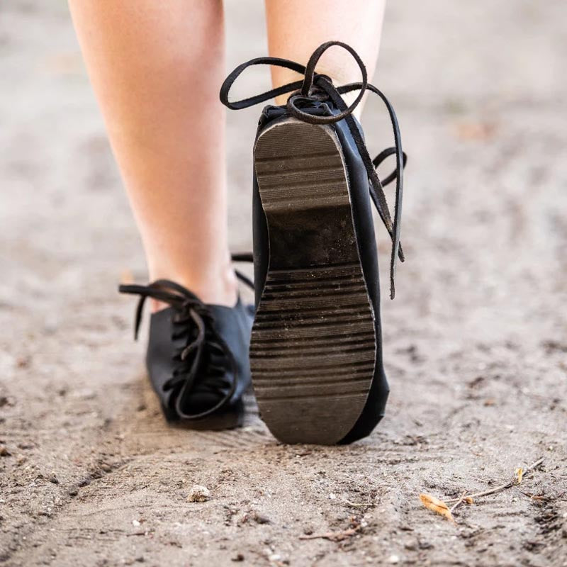 LARP Nubuck Leather Bundschuh