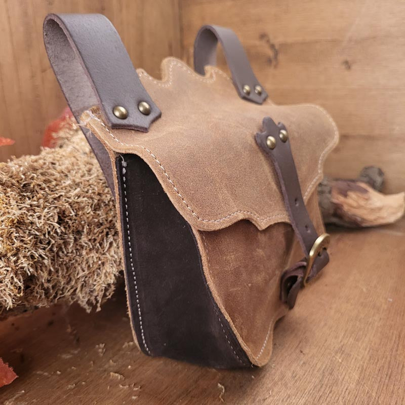 LARP Elben Ledertasche braun