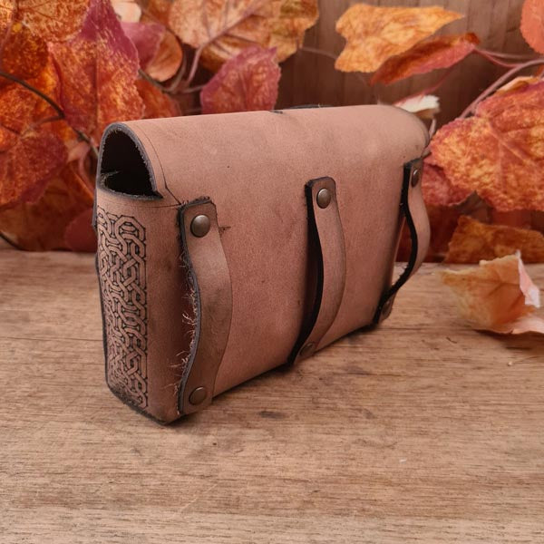 LARP Gürteltasche Zwerg aus Leder