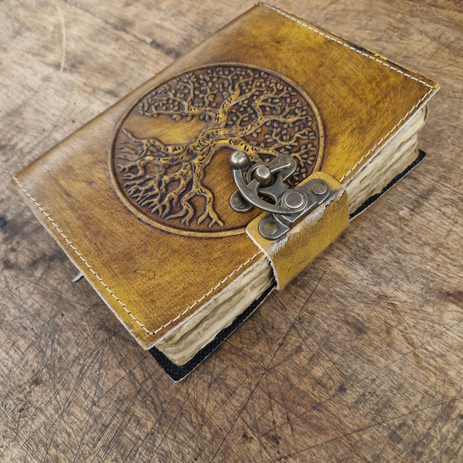 LARP Tree of Life Leather Notebook