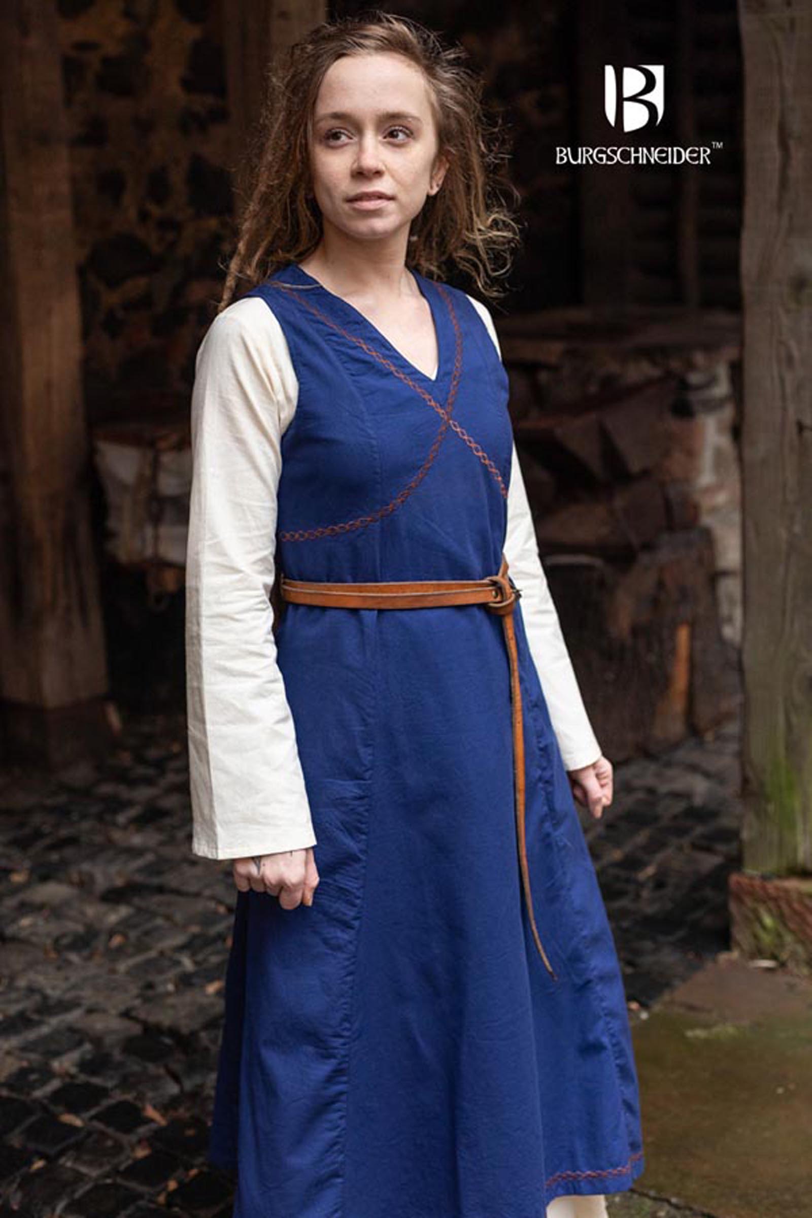 LARP Sommerkleid mit Stickerei