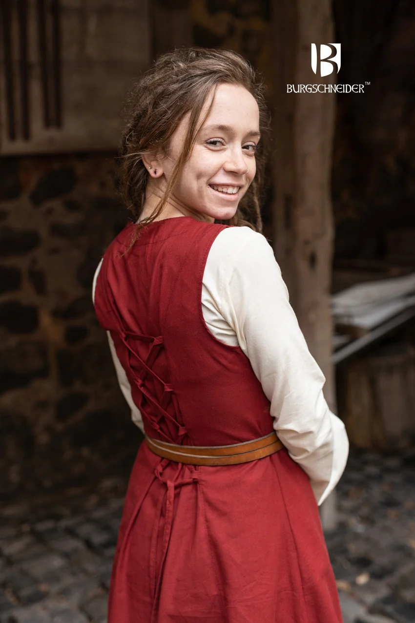 LARP Sommerkleid mit Stickerei