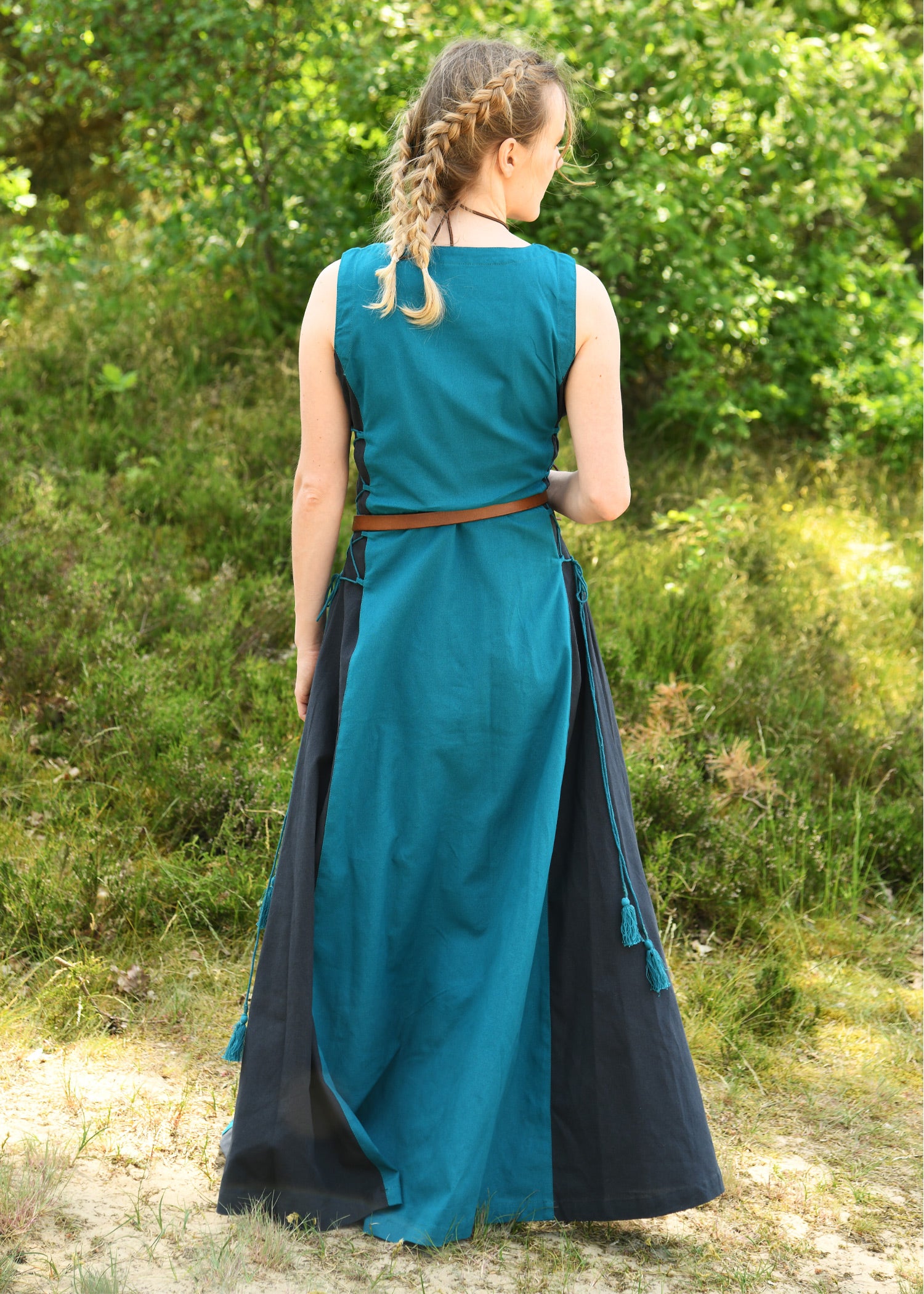 LARP Sommerkleid mit Schnürung ärmellos