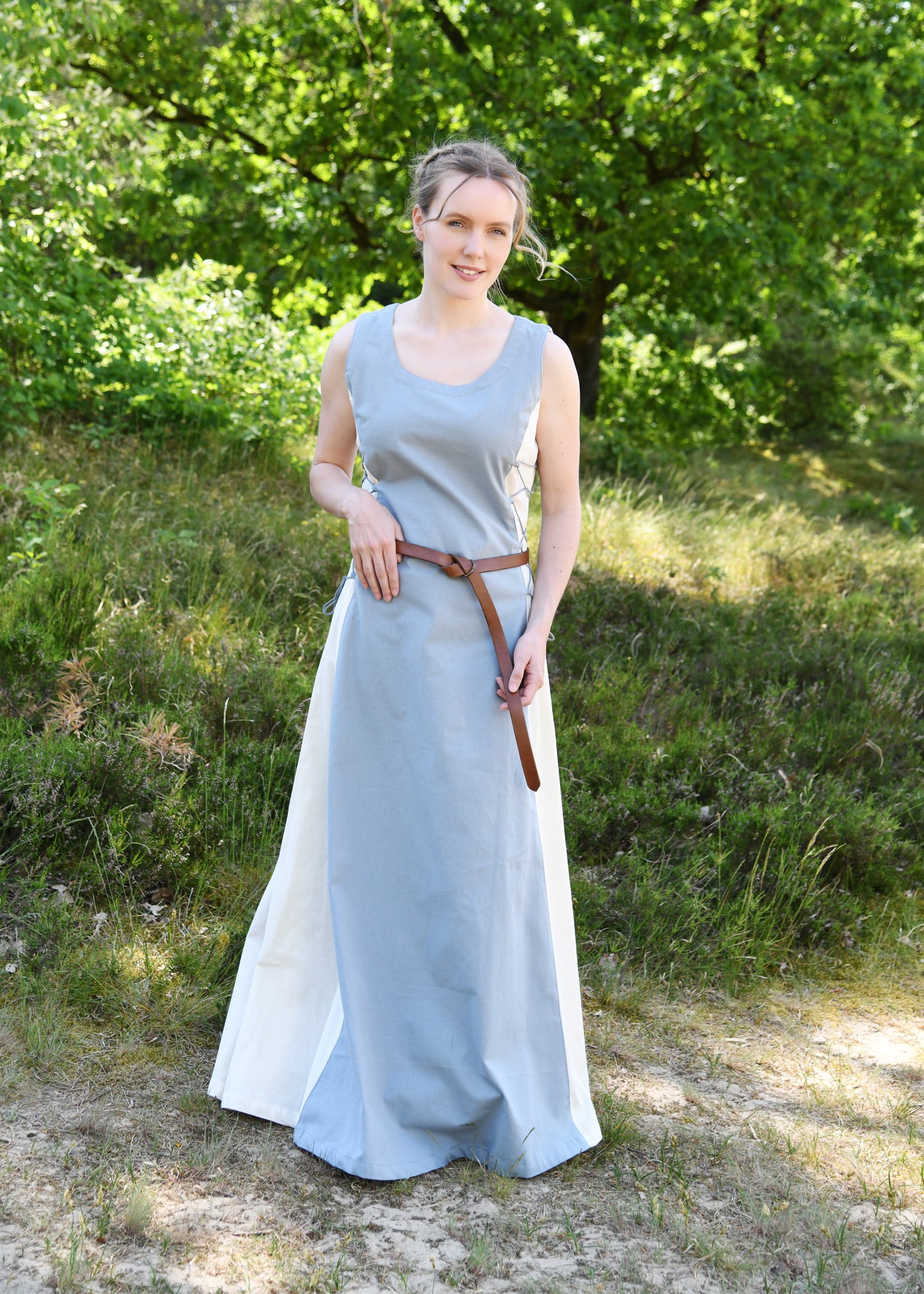 LARP Sommerkleid mit Schnürung ärmellos