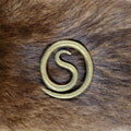LARP Spiralfibel aus Messing von Burgschneider