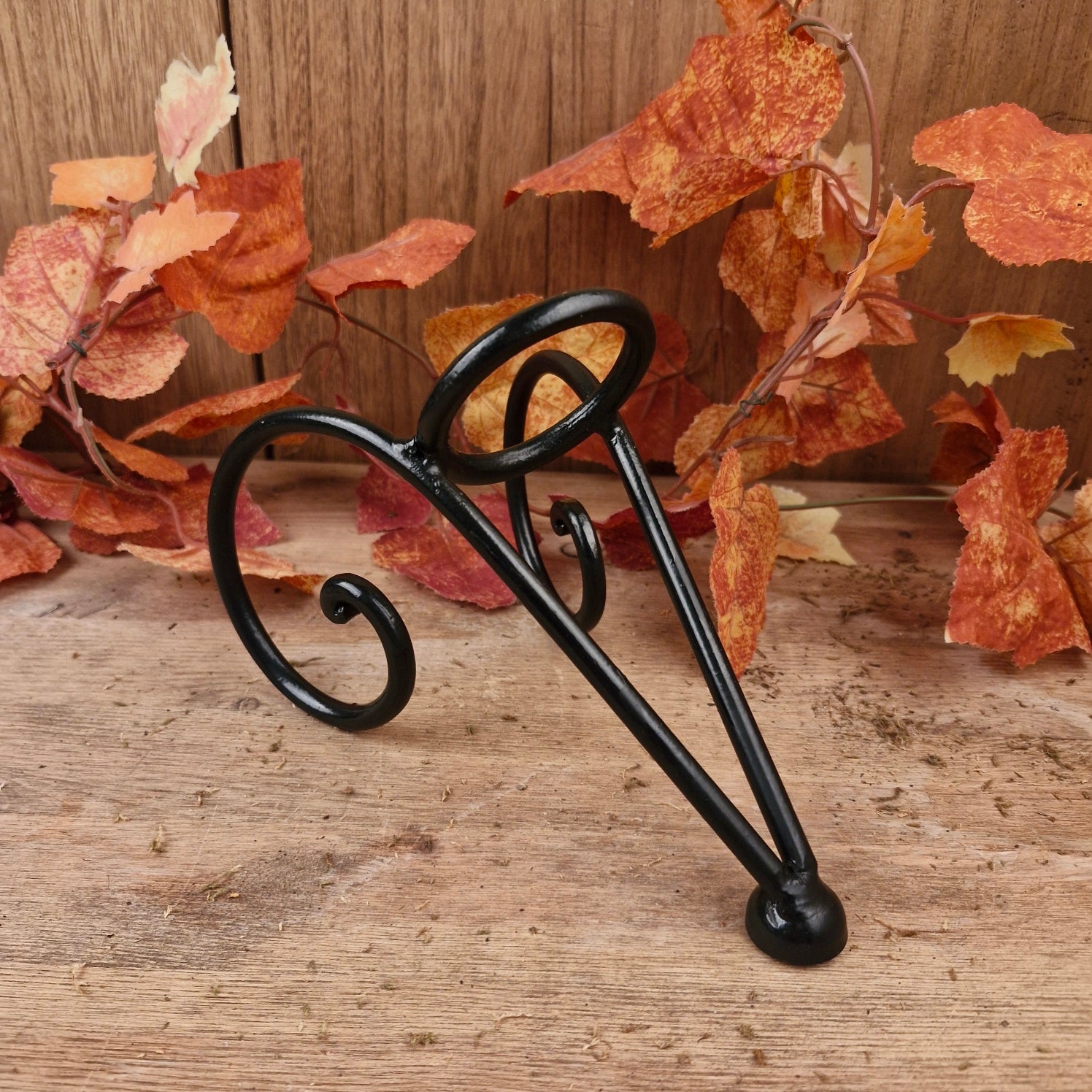 LARP Drinking Horn Stand made of Steel - Hand-forged