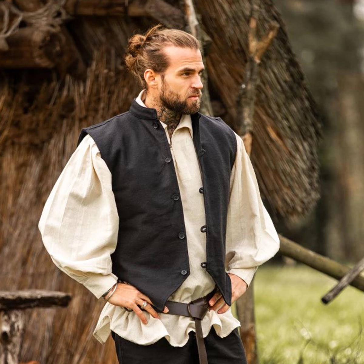 LARP Weste mit Knöpfe