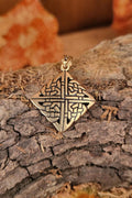 LARP Dwarf Amulet made of Bronze