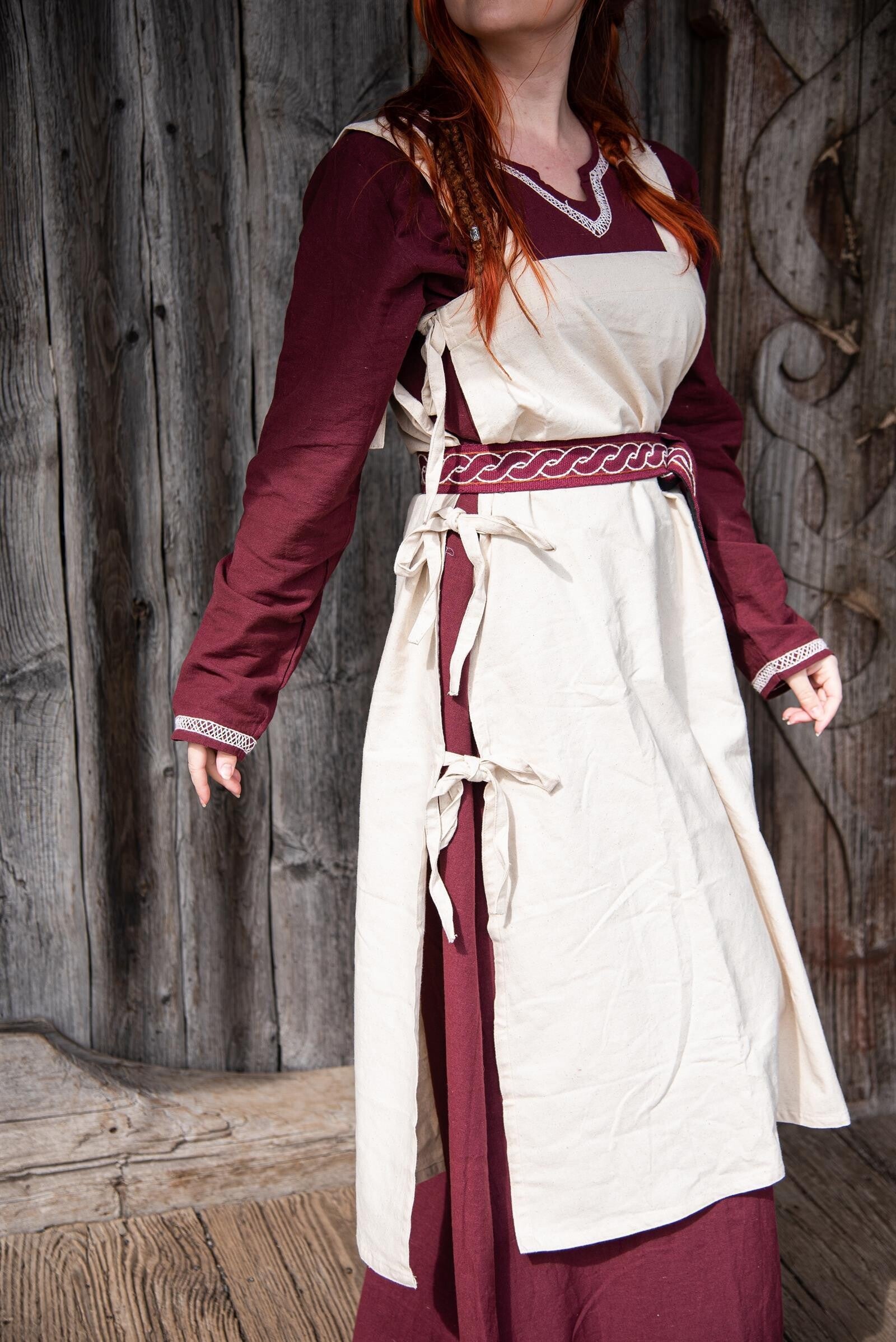 LARP Überkleid mit Träger und Seitenschnürung