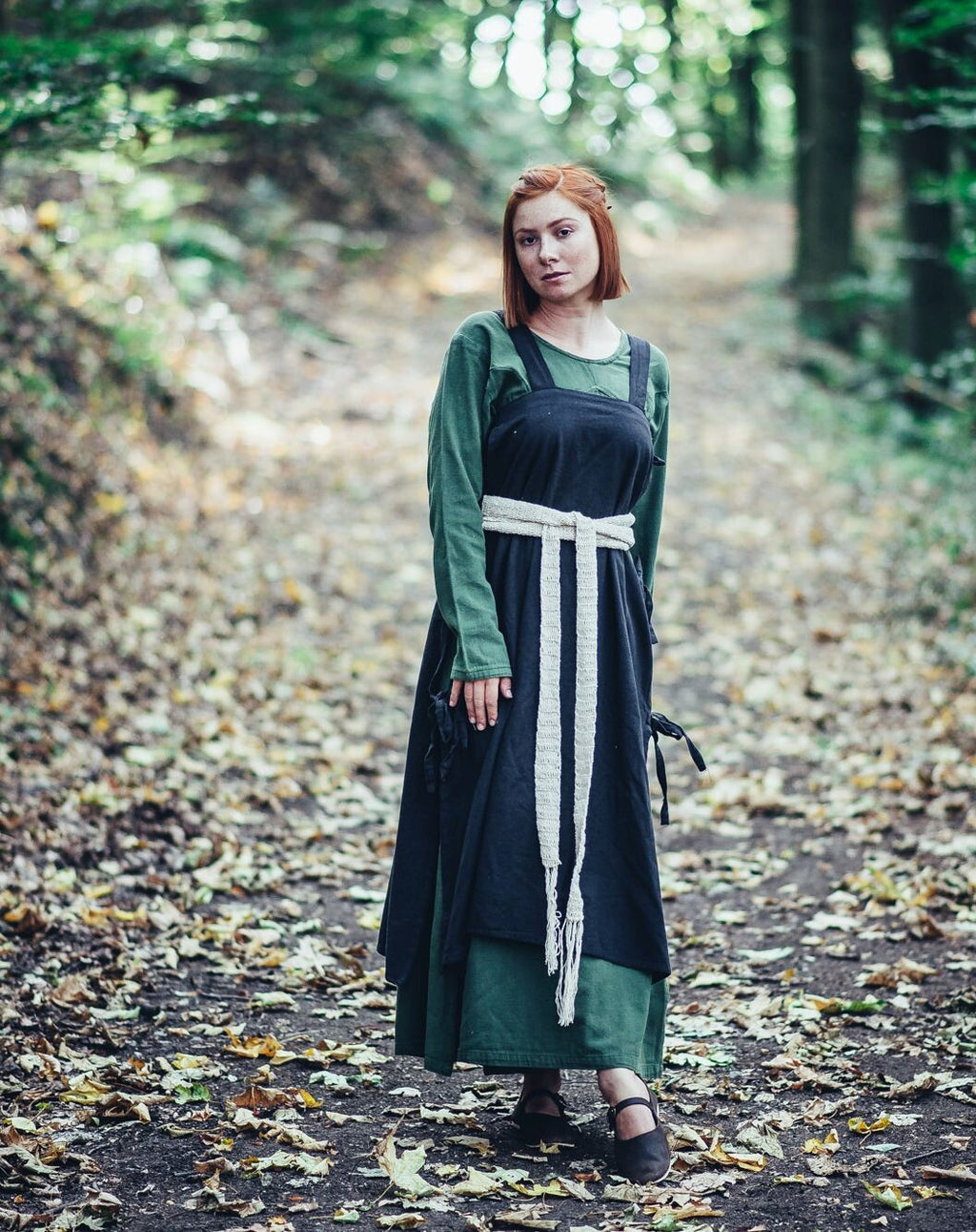 LARP Überkleid mit Träger und Seitenschnürung